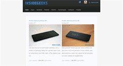 Desktop Screenshot of insidegeeks.net